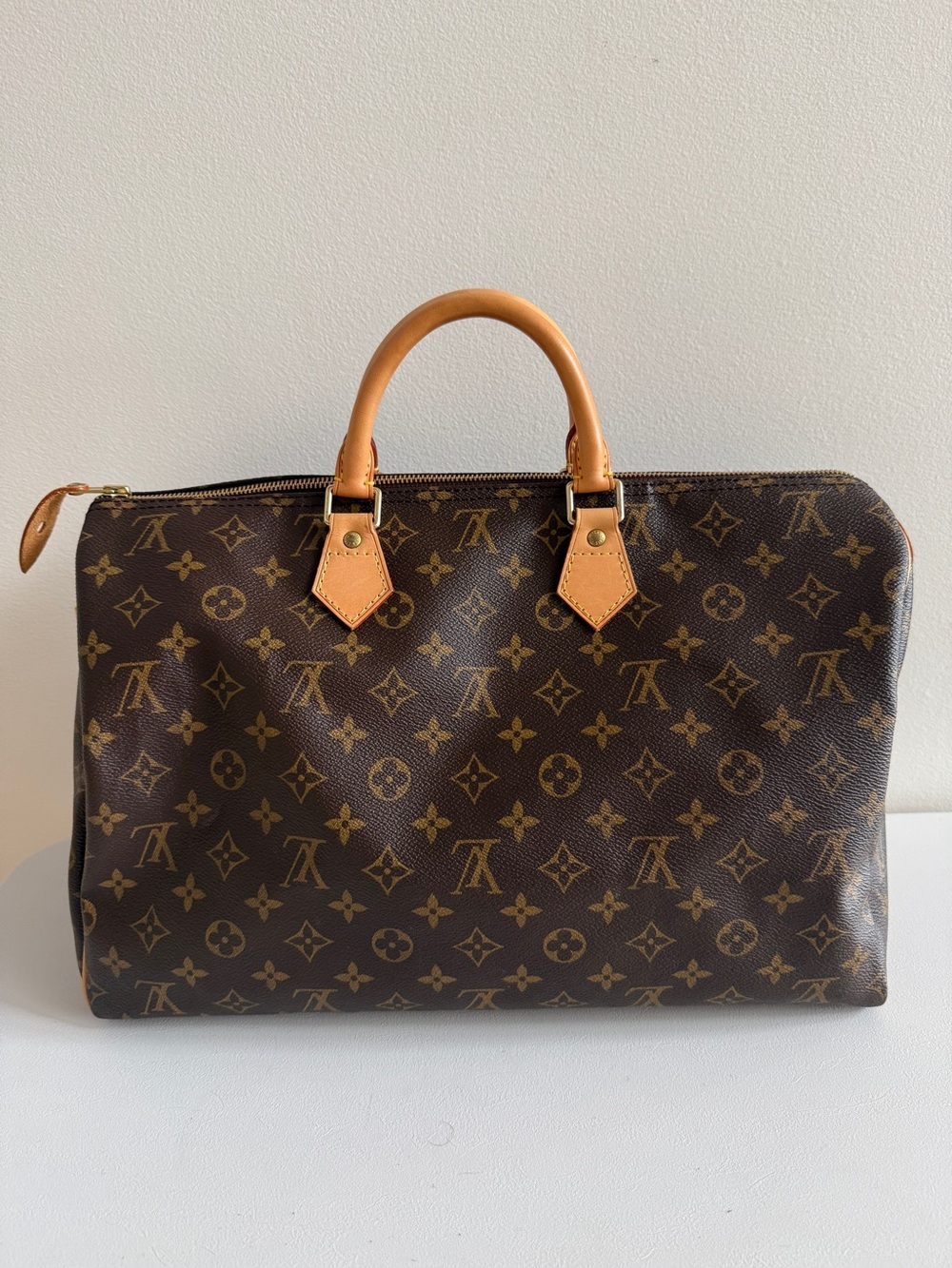 LOUIS VUITTON Monogram Speedy 40 Handbag Bag